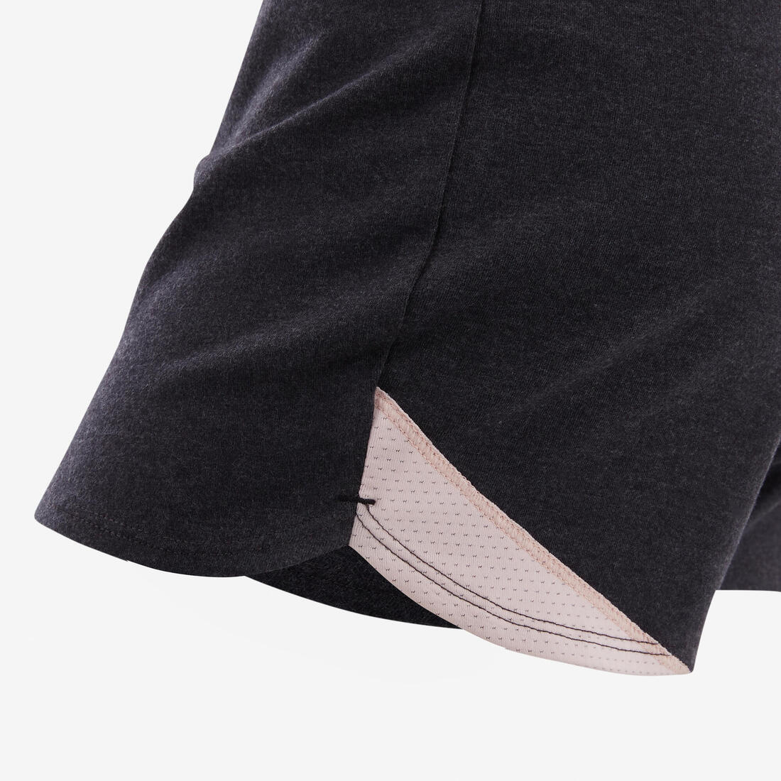 Girls' Breathable Shorts - Grey/Pink - Image 5