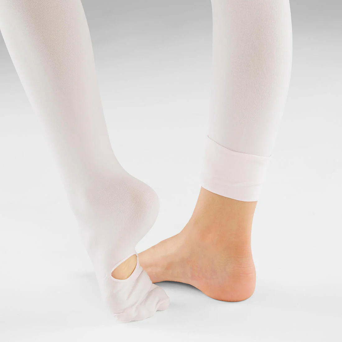 Girls' Convertible Ballet Tights - Pink - Image 5