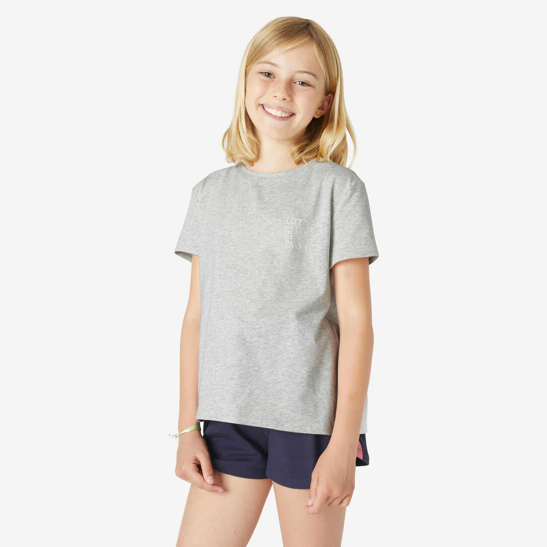 Girls' Cotton T-Shirt 500 - Image 2