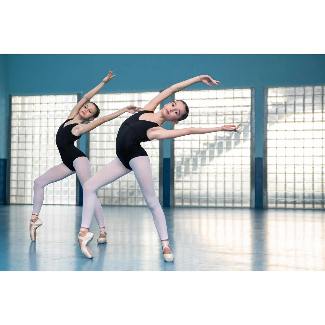 Girls' Footless Ballet Tights - Image 18