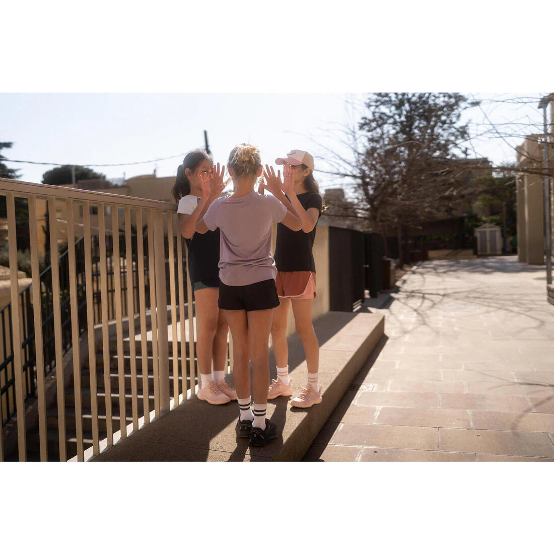 Girls' Multisport Breathable Shorts - Image 10