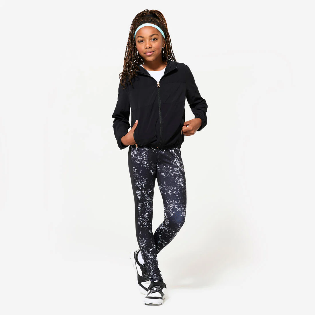 Girls' Multisport Lightweight Breathable Jacket - Image 2