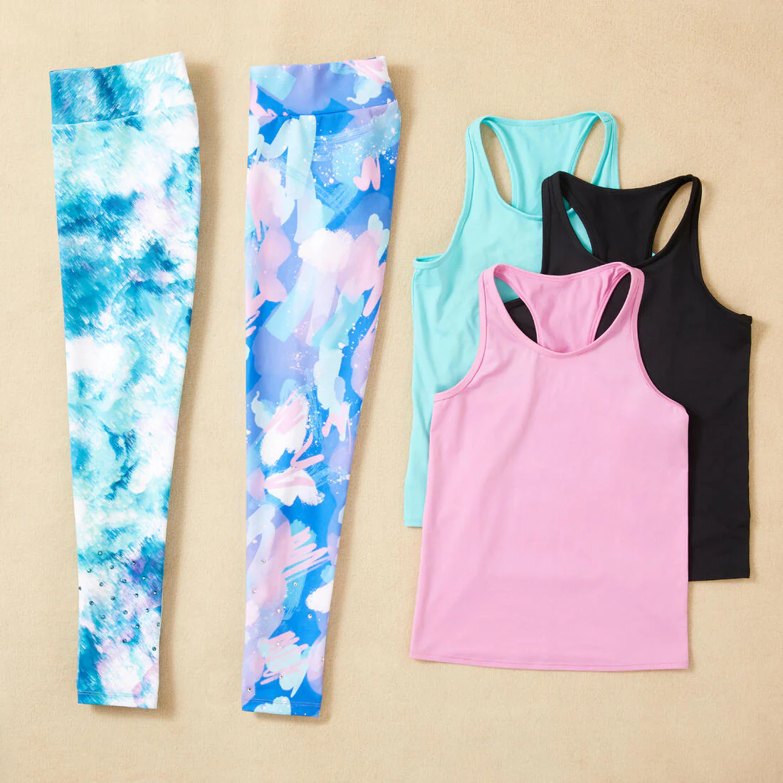 Girls' Muscle Back Gym Tank Top My Top - Image 5