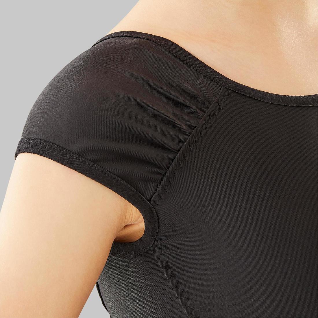 Girls' Short-Sleeved Ballet Leotard - Image 12