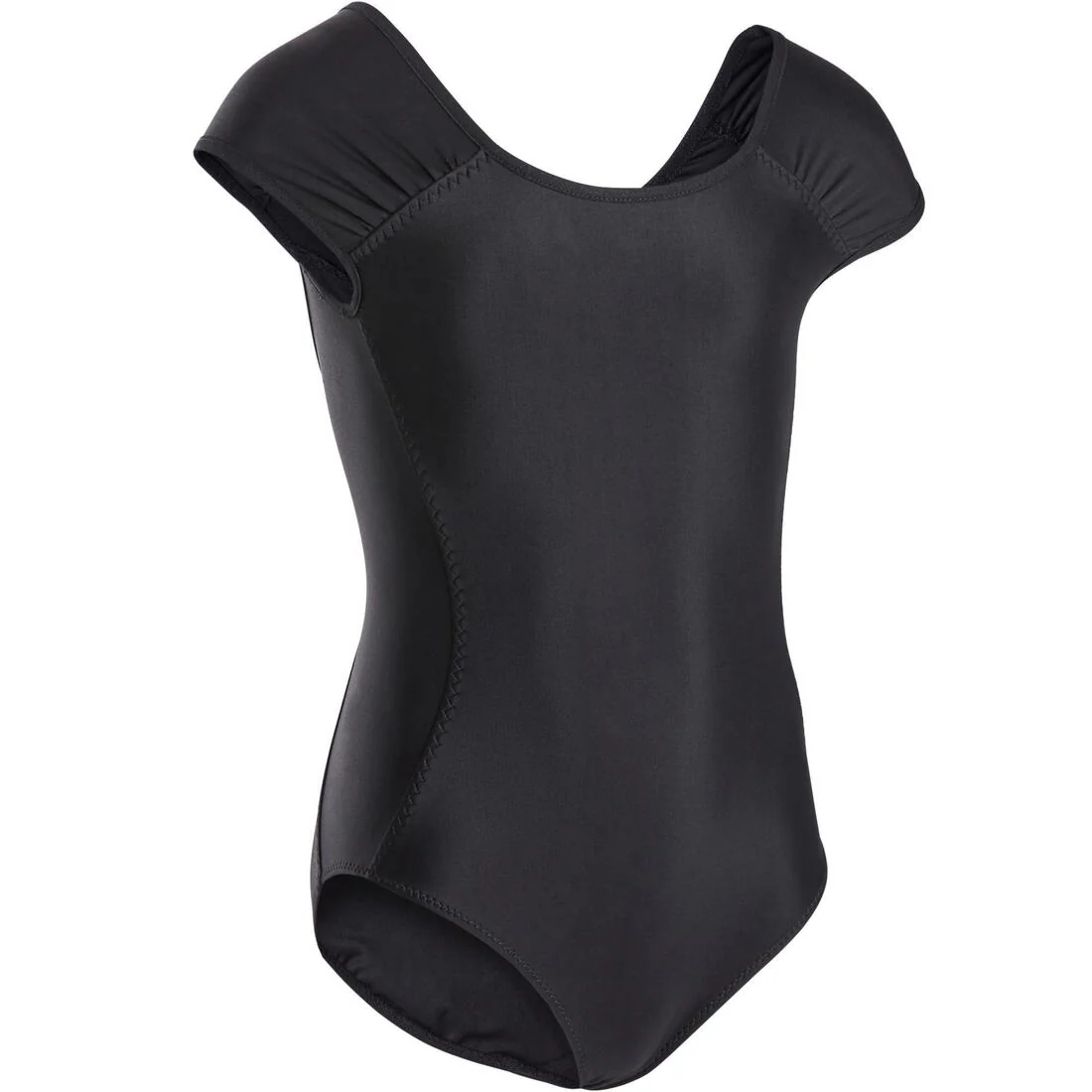 Girls' Short-Sleeved Ballet Leotard - Image 14