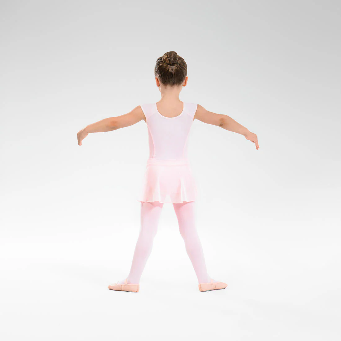 Girls' Short-Sleeved Ballet Leotard - Image 6