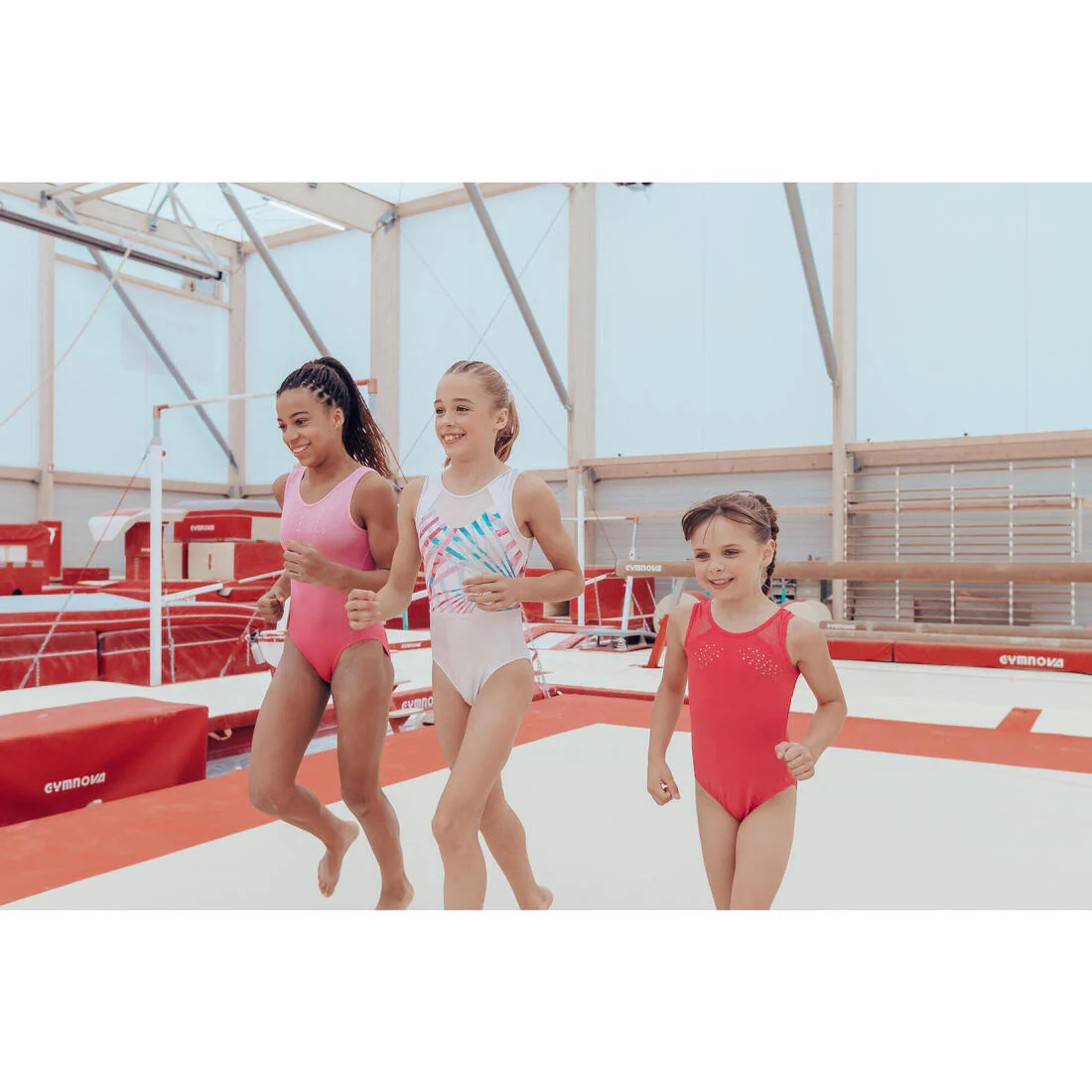 Girls' Sleeveless Gymnastics Leotard - Image 12