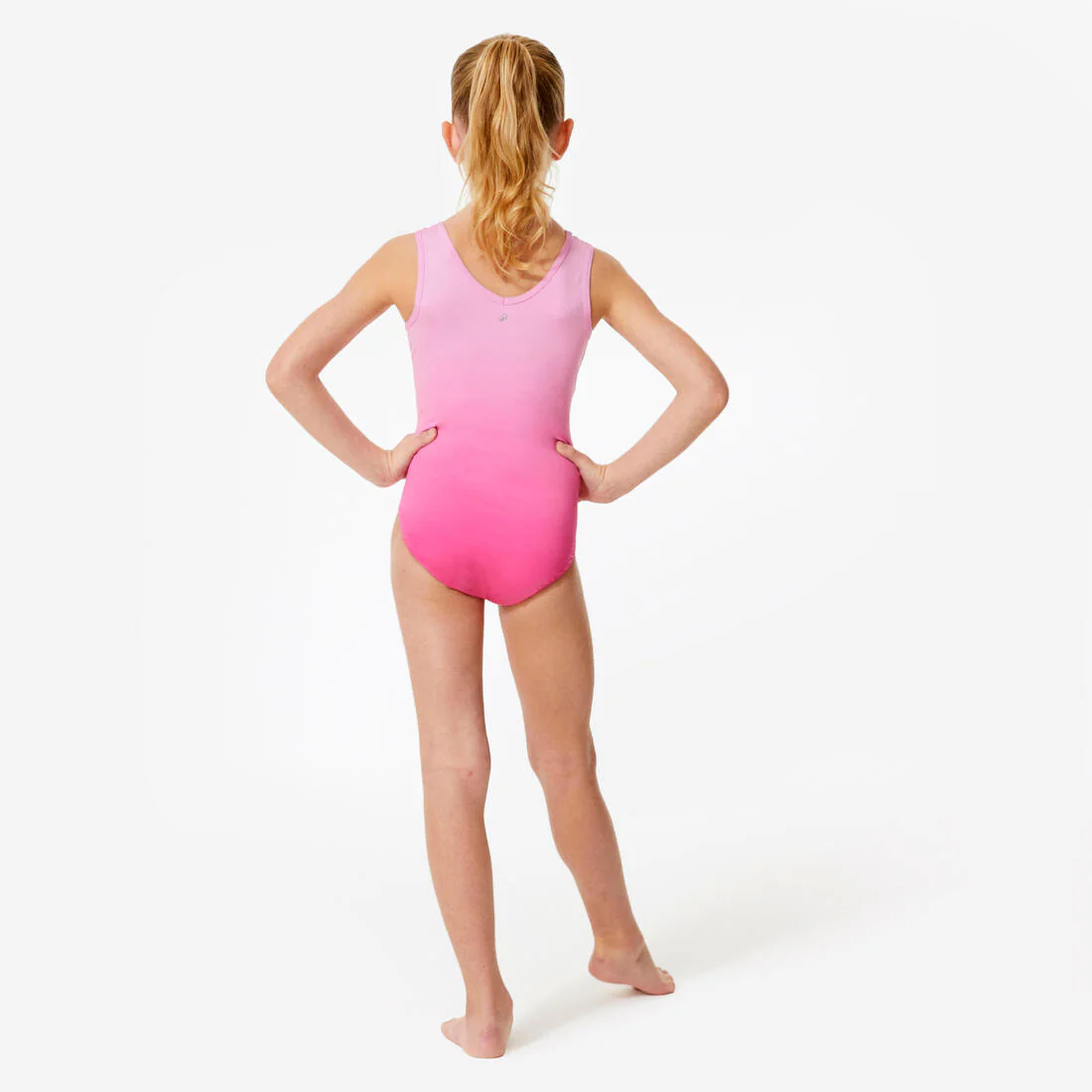 Girls' Sleeveless Gymnastics Leotard - Image 7