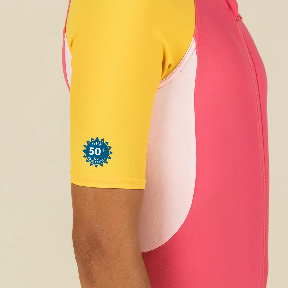 Girls’ swimming shorty suit 100 - Image 3