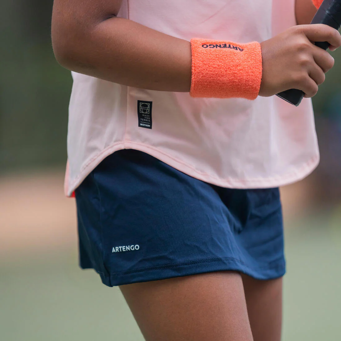 Girls' Tennis Skirt TSK100 - Navy Blue - Image 5