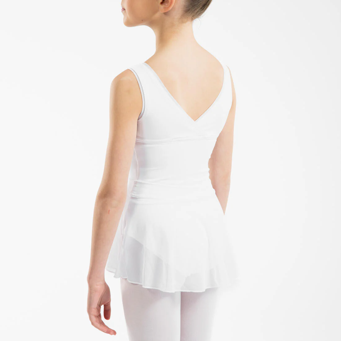Girls' Voile Ballet Skirt - Fuchsia - Image 4
