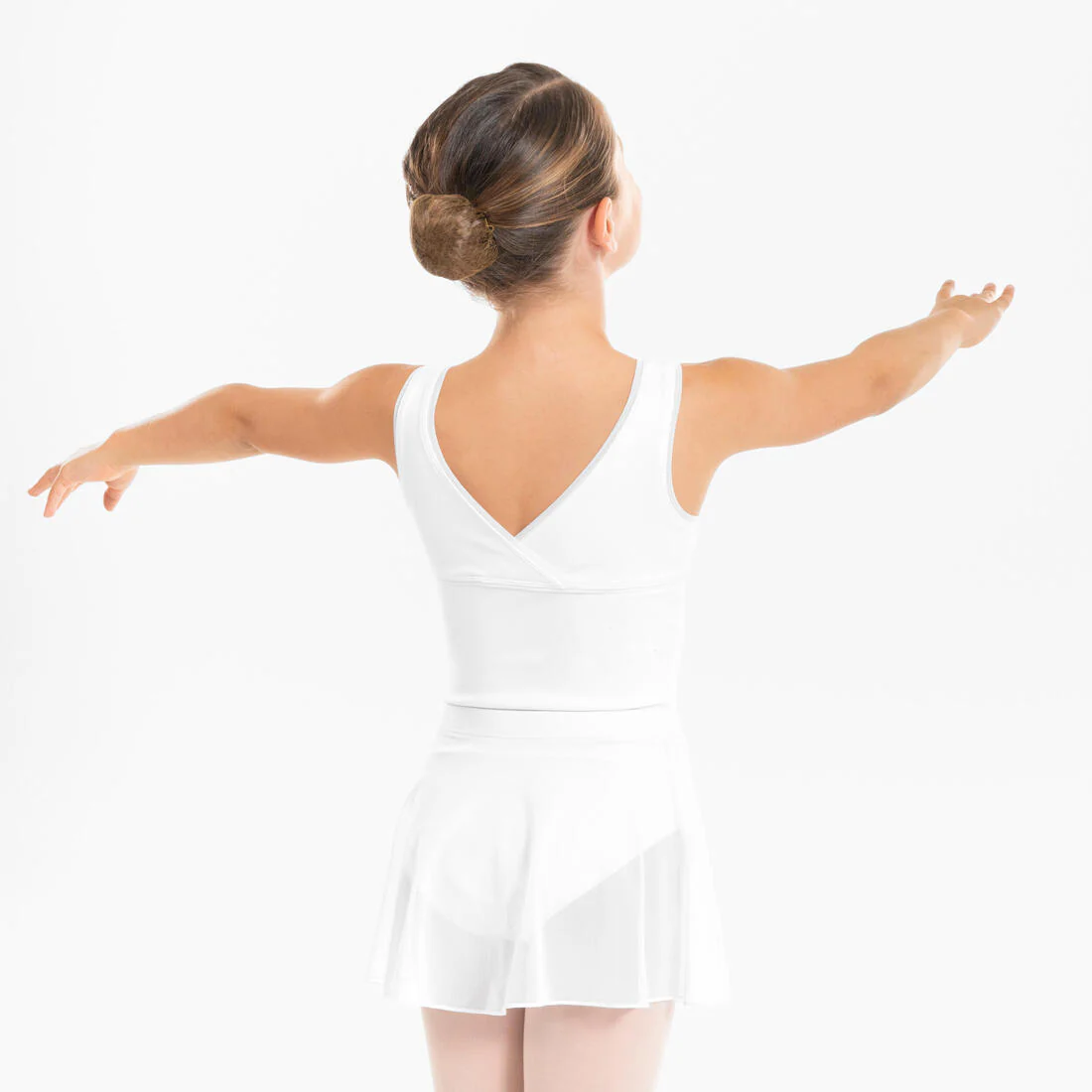 Girls' Voile Ballet Wrap Skirt - Image 4