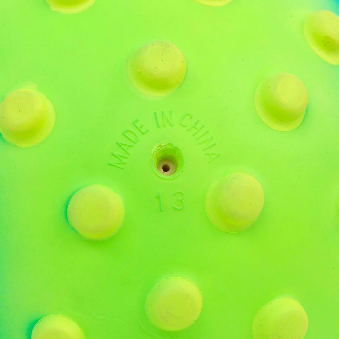 Green small learning to swim ball with dots - Image 13