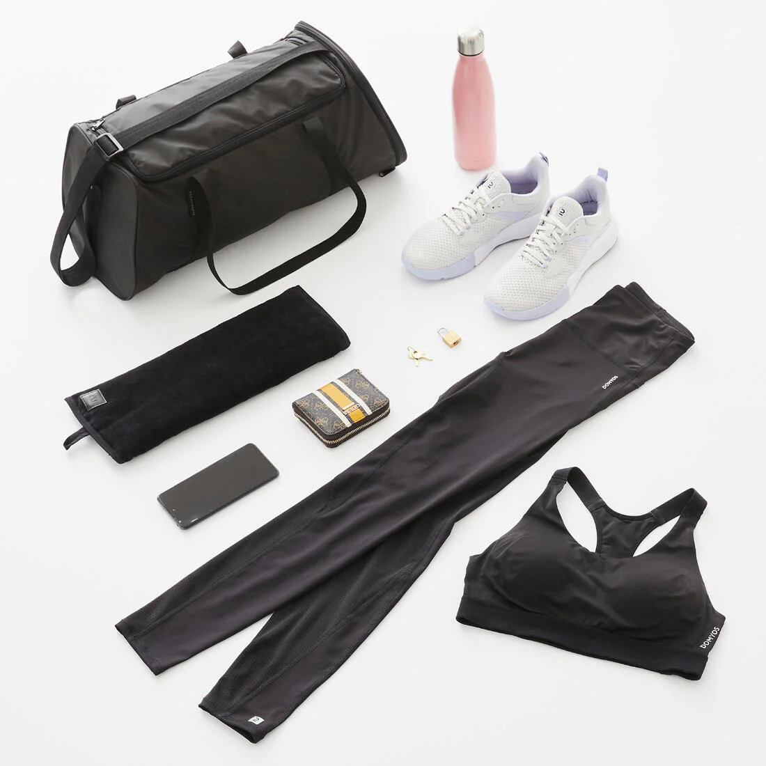 Gym Bag 20L Black - Image 7
