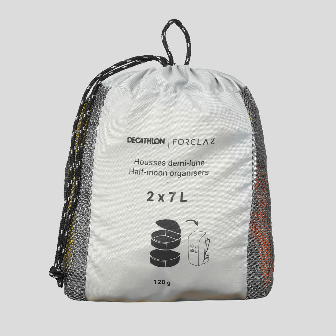 Half-Moon Storage Bags for 50 to 70L Backpacks - 2-Pack - Image 5
