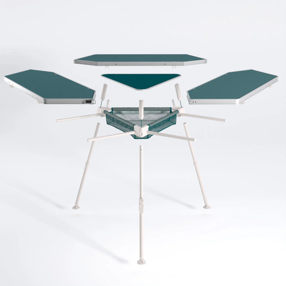 Hexagonal and sociable camping table - 6 person - Tepee - Image 5