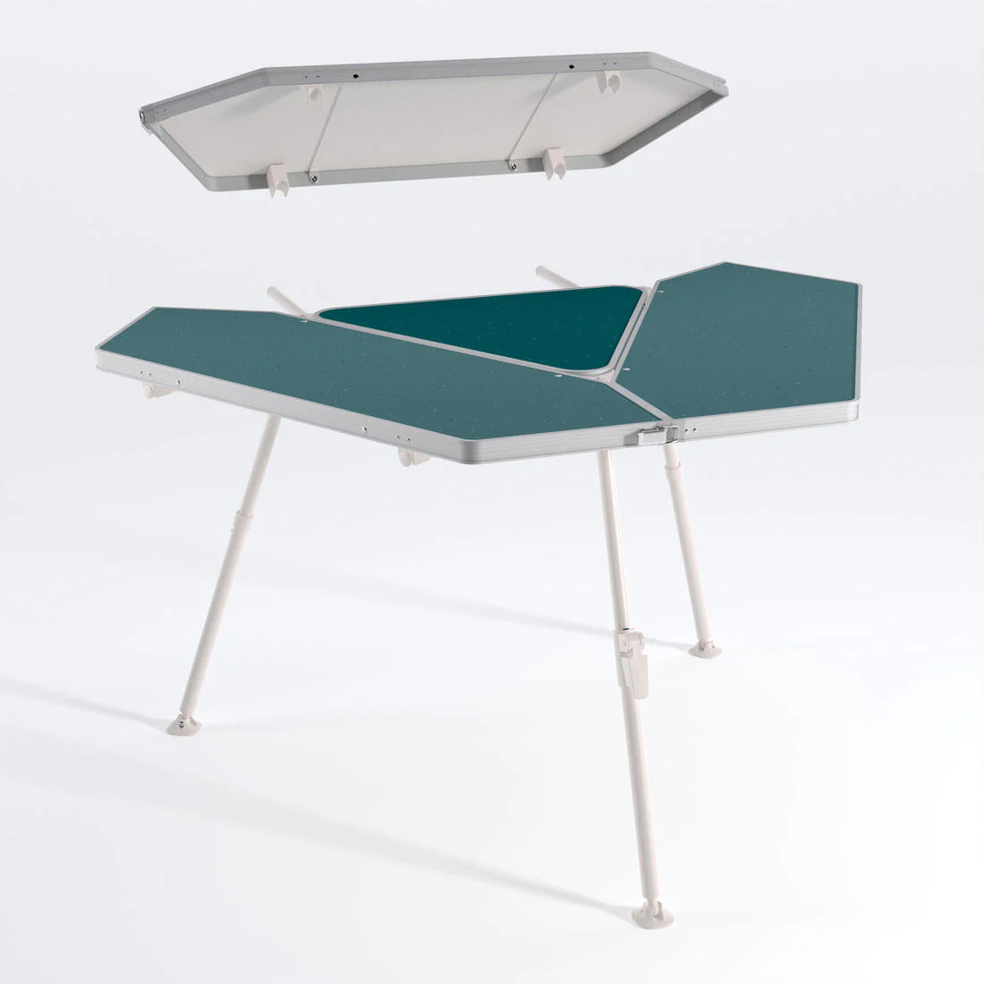 Hexagonal and sociable camping table - 6 person - Tepee - Image 6