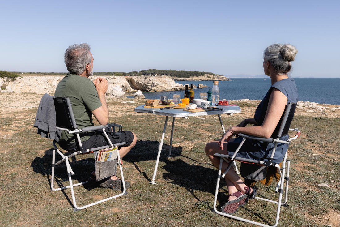 Hexagonal and sociable camping table - 6 person - Tepee - Image 9