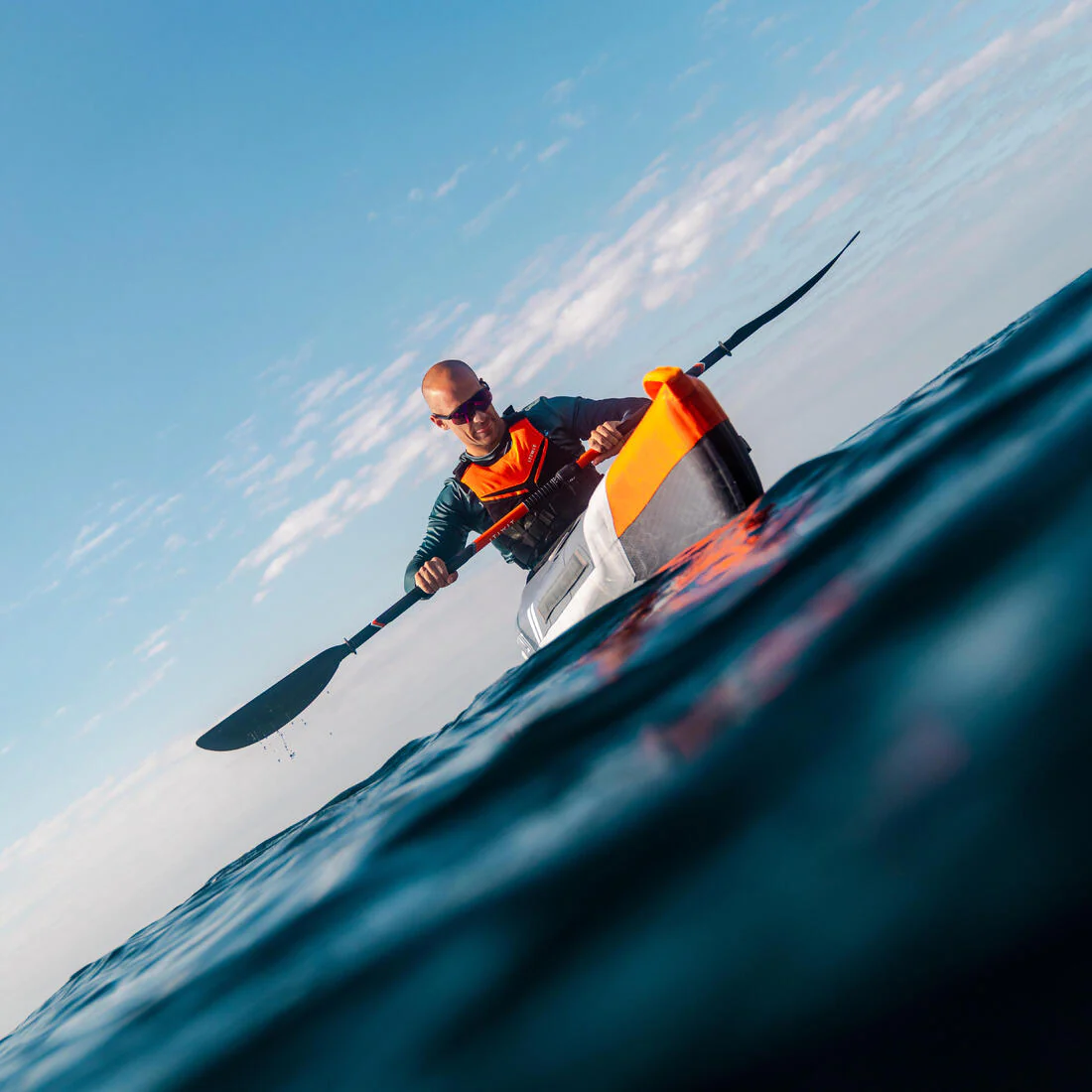 High-pressure touring inflatable kayak Strenfit dropstitch 1 place - X500 - Image 10