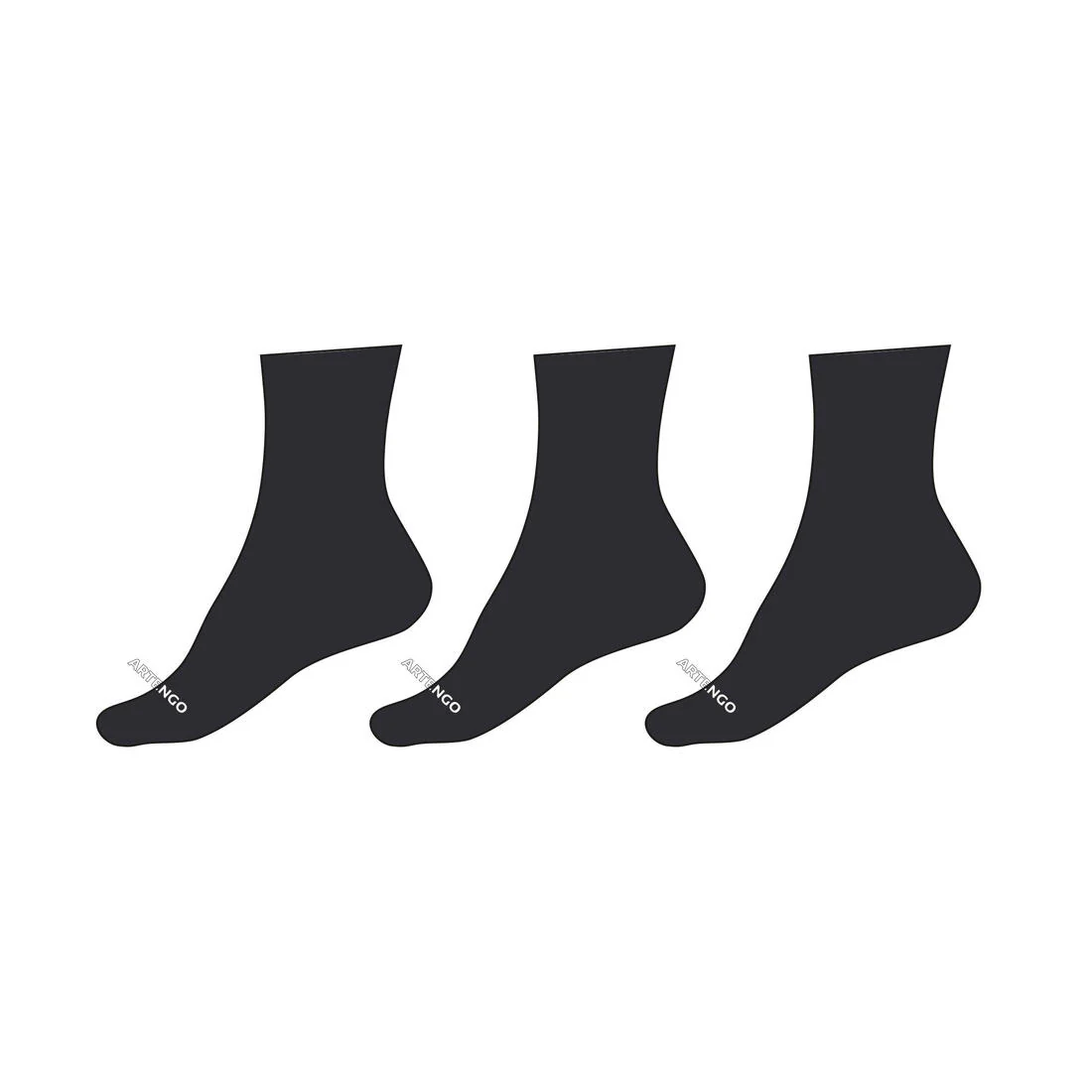 High sports socks rs 160 tri-pack - Image 60