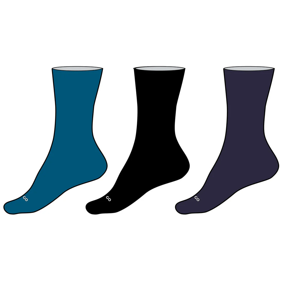High sports socks rs 160 tri-pack - Image 82