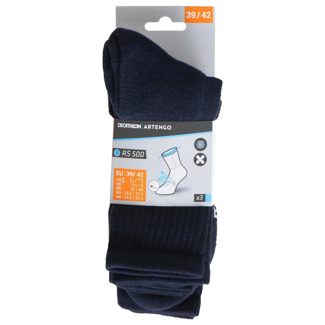 High Tennis Crew Socks Tri-Pack RS 500 - Image 22