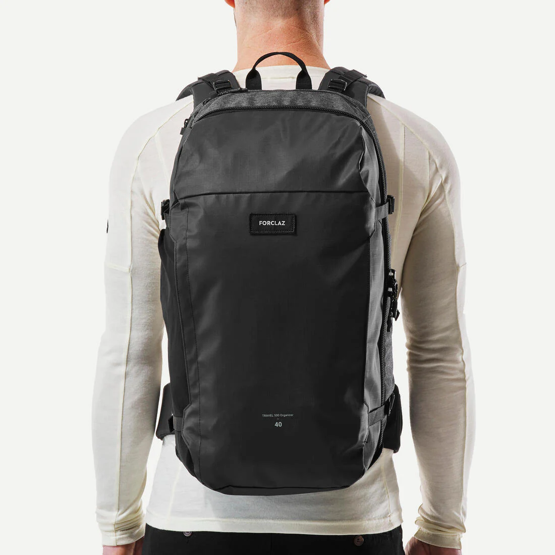 40 L travel backpack, Travel 500 Organiser - Image 9