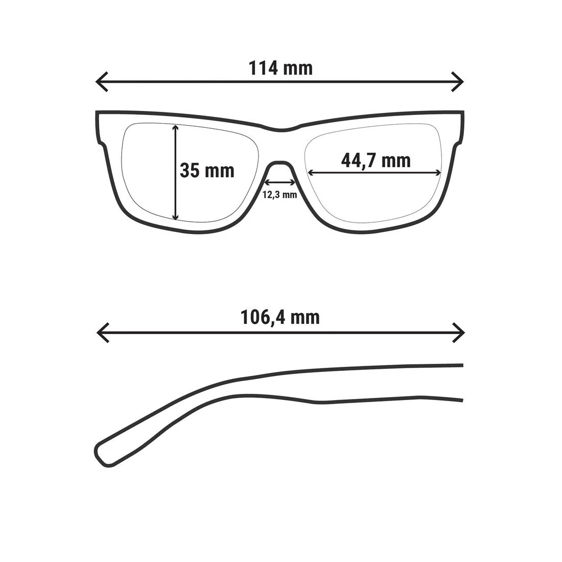 Hiking Sunglasses - MH B140 - child 2 - 4 years - category 3 - Image 8