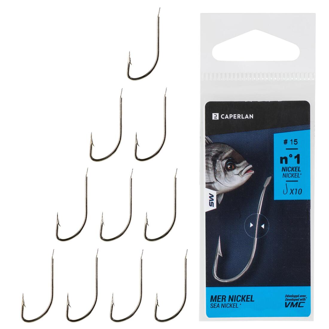HOOK SEA NICKEL single sea fishing hook - Image 3