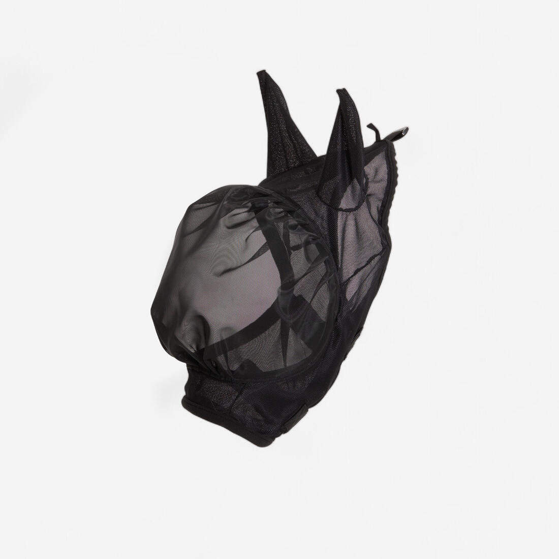 Horse Riding Fly Mask for Horse and Pony 500 - Black