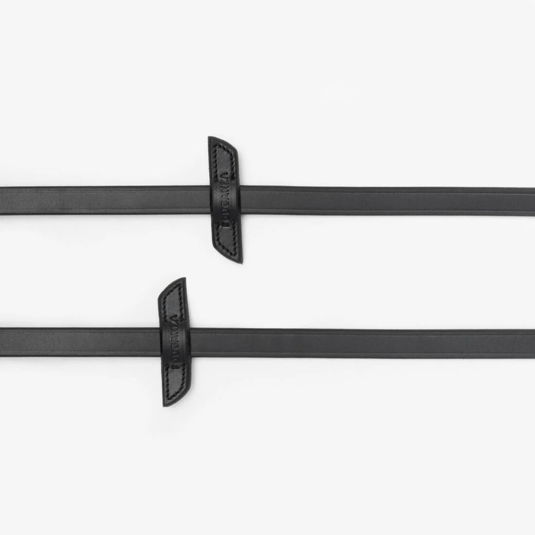 Horse Riding Leather Grip Reins for Horse & Pony - Black - Image 4