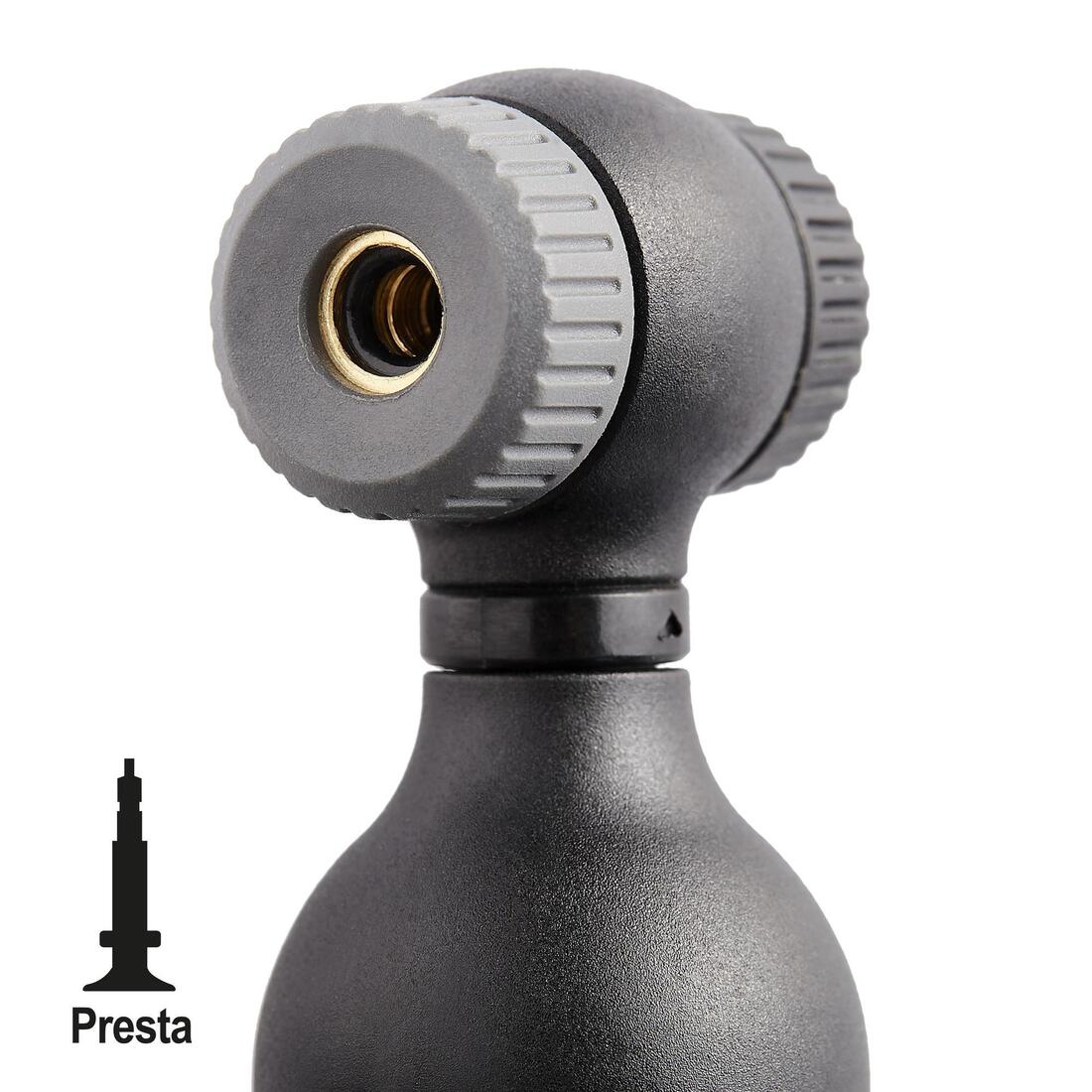 Hybrid Bike Hand Pump - Black - Image 4