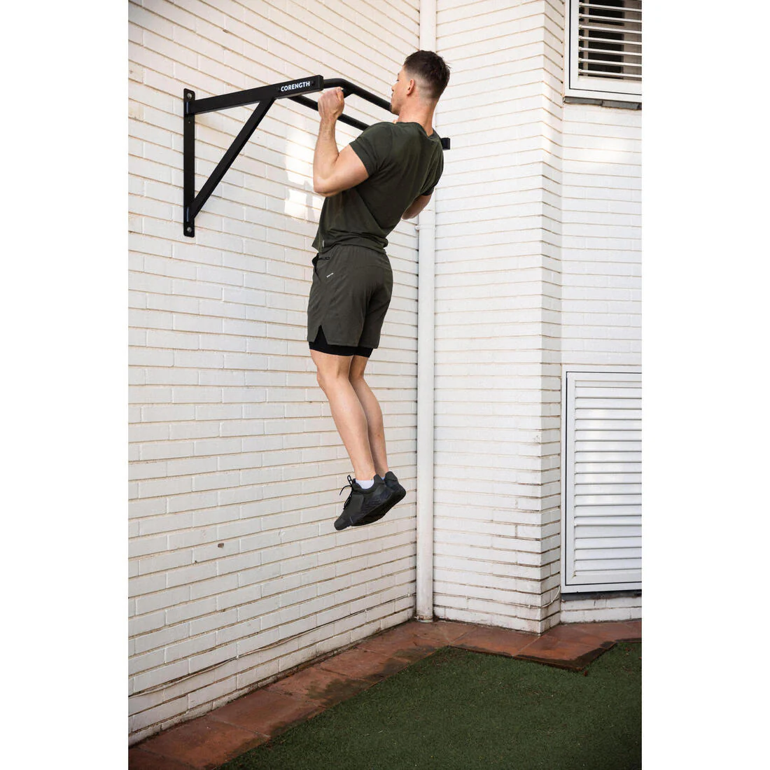 Indoor and Outdoor Wall-Mounted Pull-Up Bar - Image 6