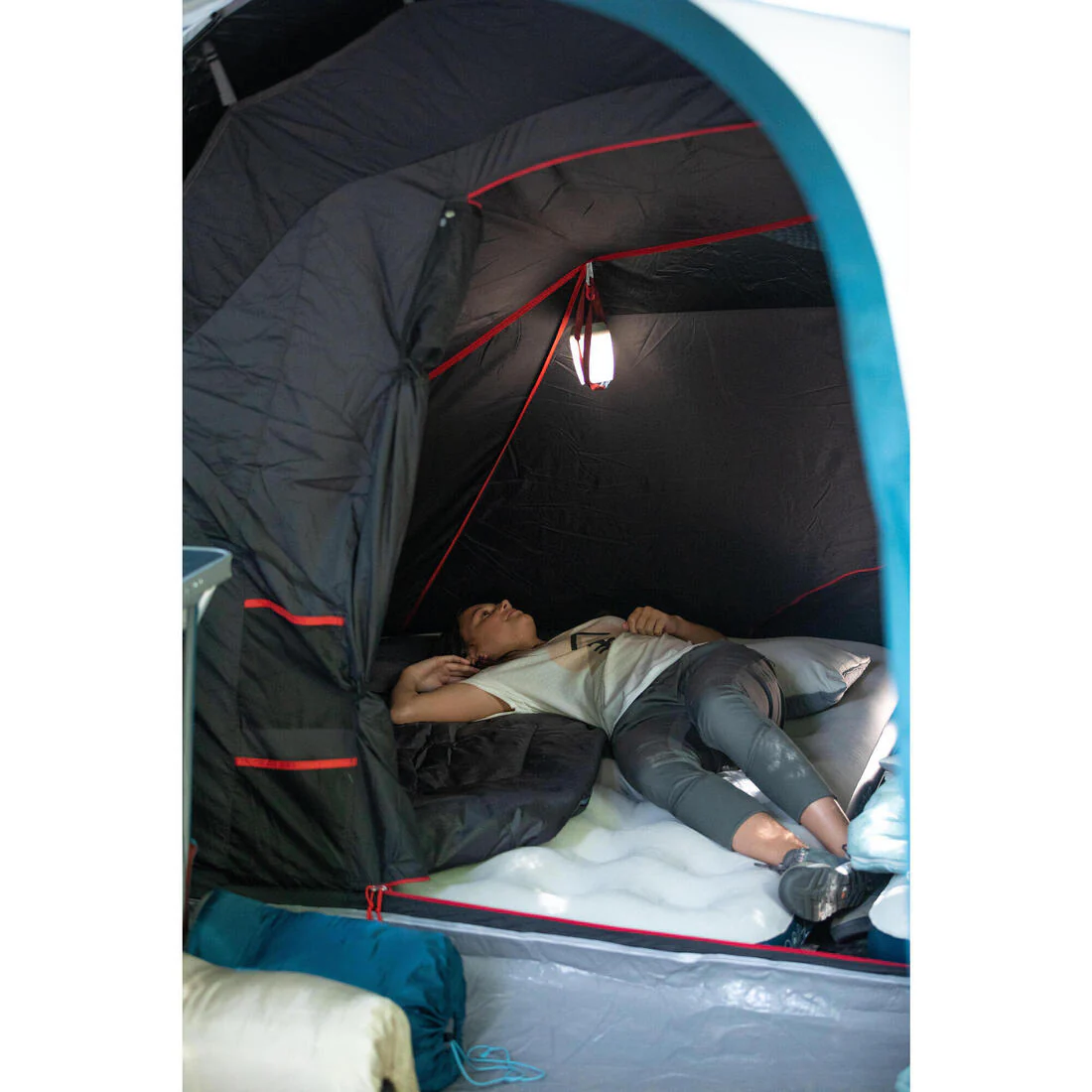 Inflatable, 1-person camping mattress, 190 x 70 cm, Air basic - Image 9