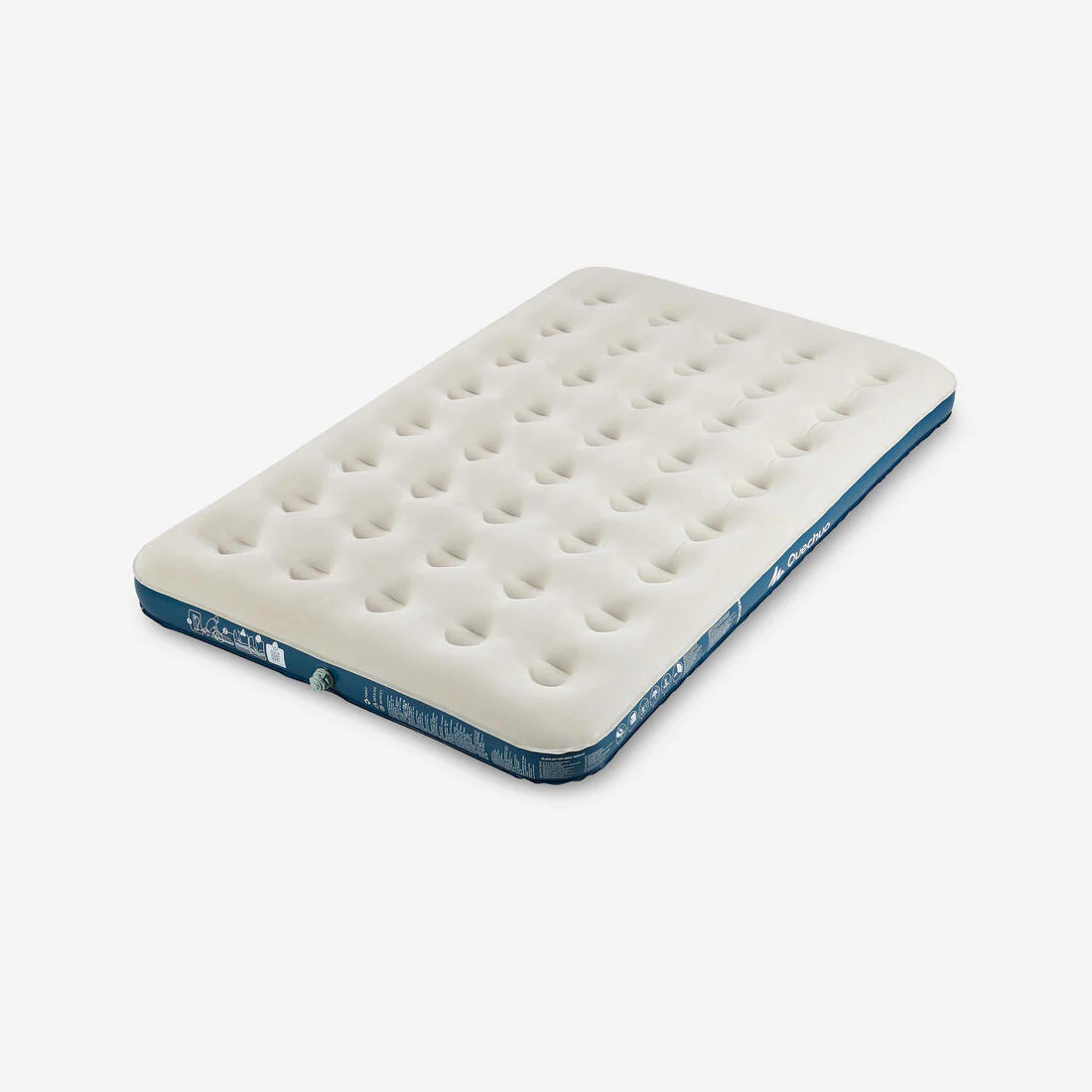Inflatable, 2-person camping mattress, 190 x 120 cm, Air basic