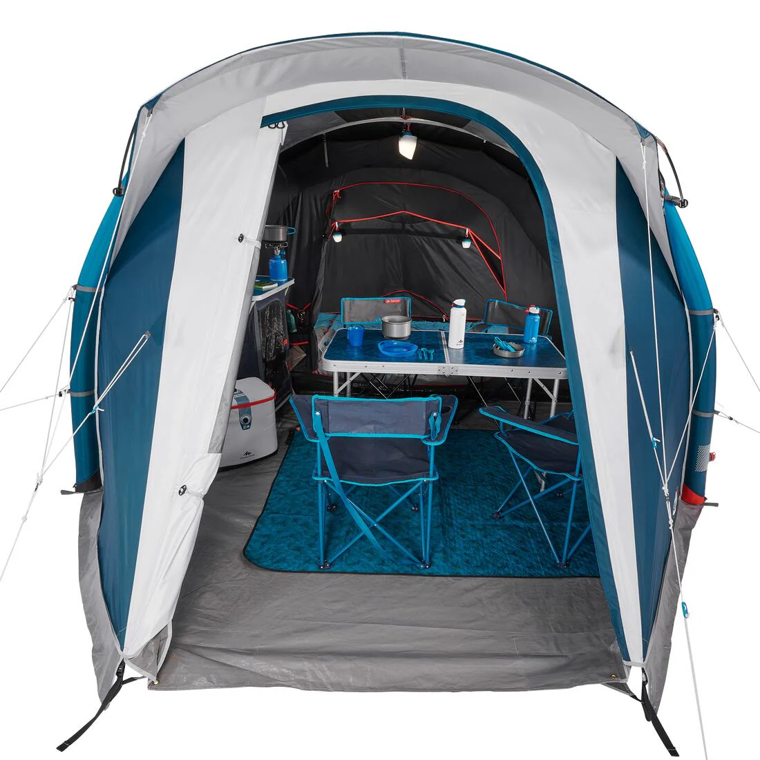 Inflatable 4-person camping tent, Air Seconds 4.1, Fresh & - Image 27