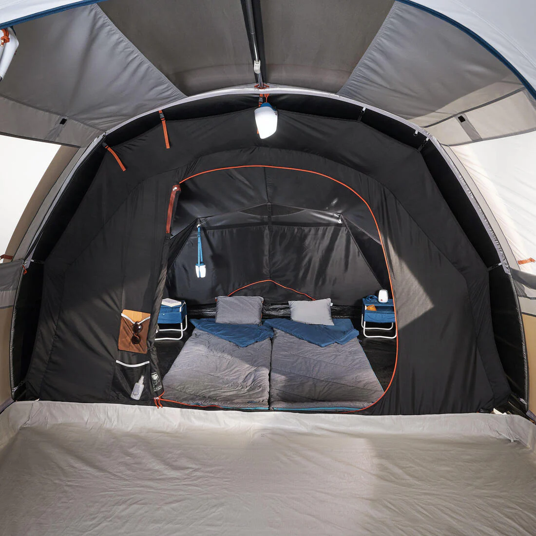 Inflatable 4-person camping tent, Air Seconds 4.1, Fresh & - Image 40