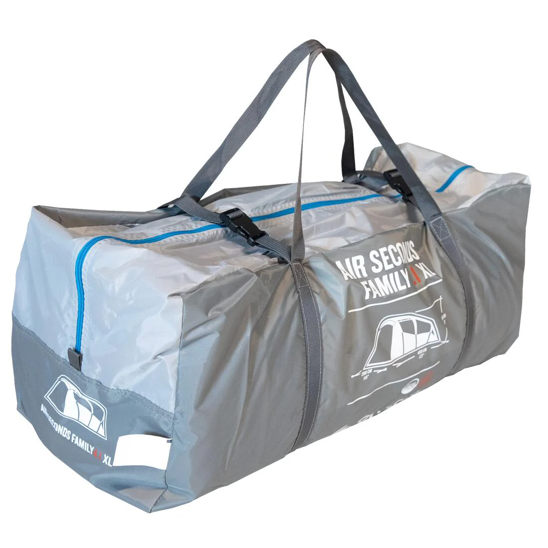 Inflatable 4-person camping tent, Air Seconds 4.1, Fresh & - Image 5