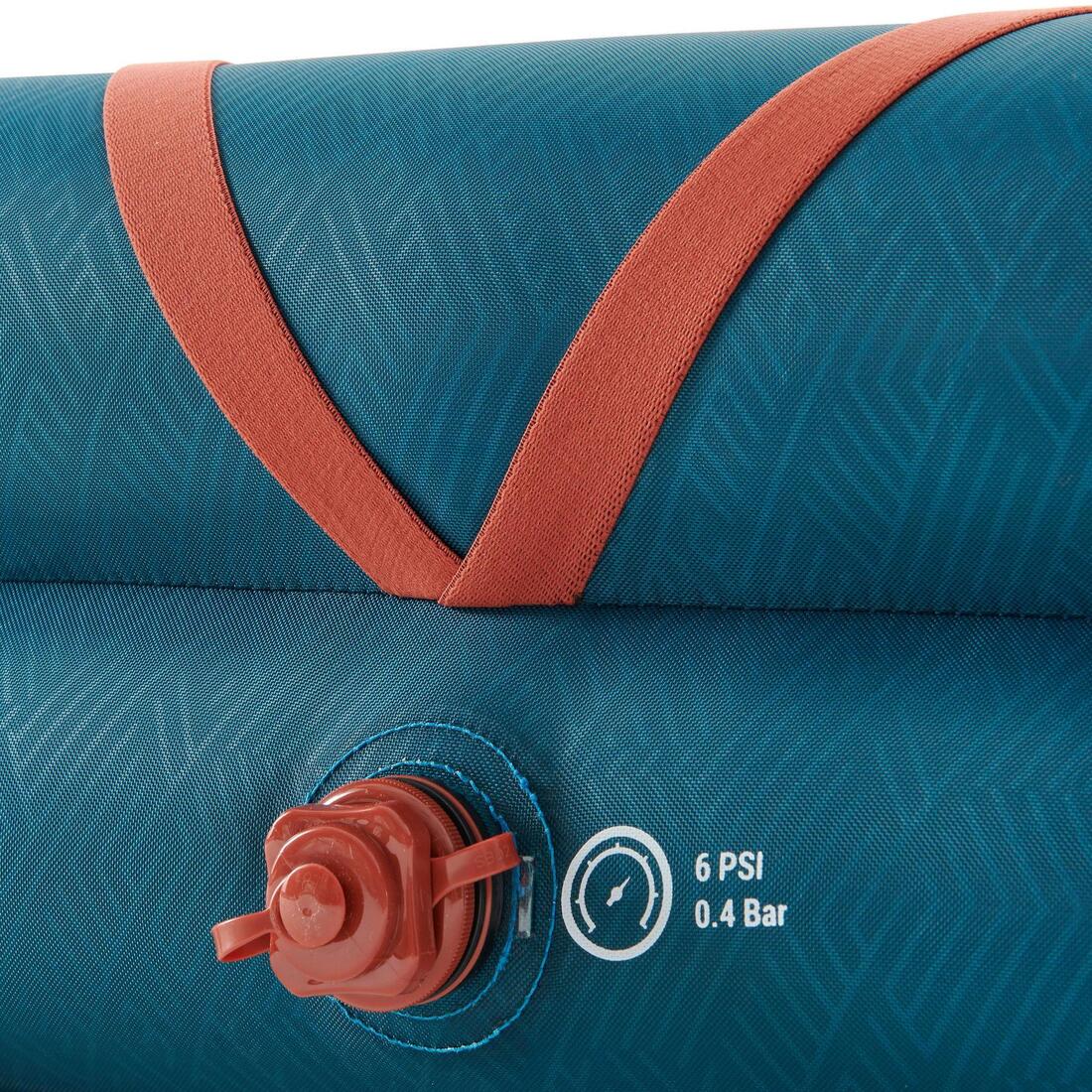 Single-person inflatable camping bed base, 200x70x25 cm, Camp Bed Air - Image 6