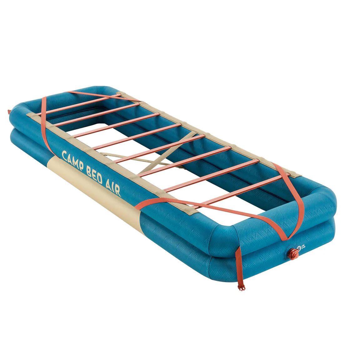Single-person inflatable camping bed base, 200x70x25 cm, Camp Bed Air - Image 9
