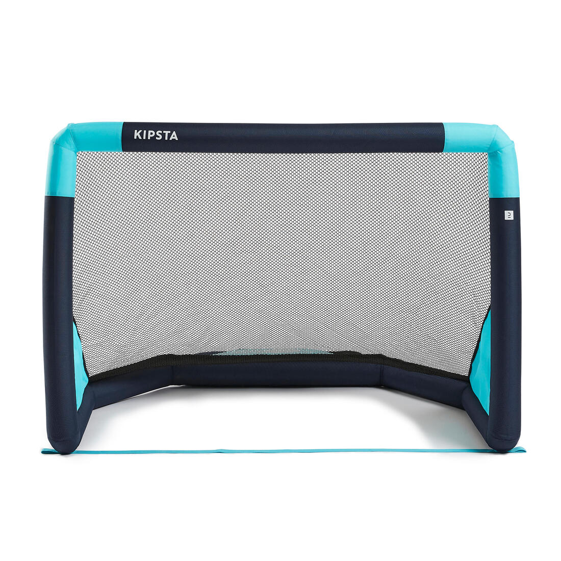 Inflatable Football Goal Air Kage Pump - Blue/Turquoise - Image 2