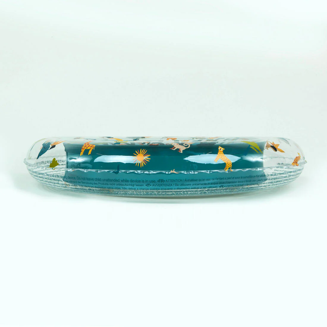 Inflatable pool ring 65 cm - "Palms" transparent - Image 10