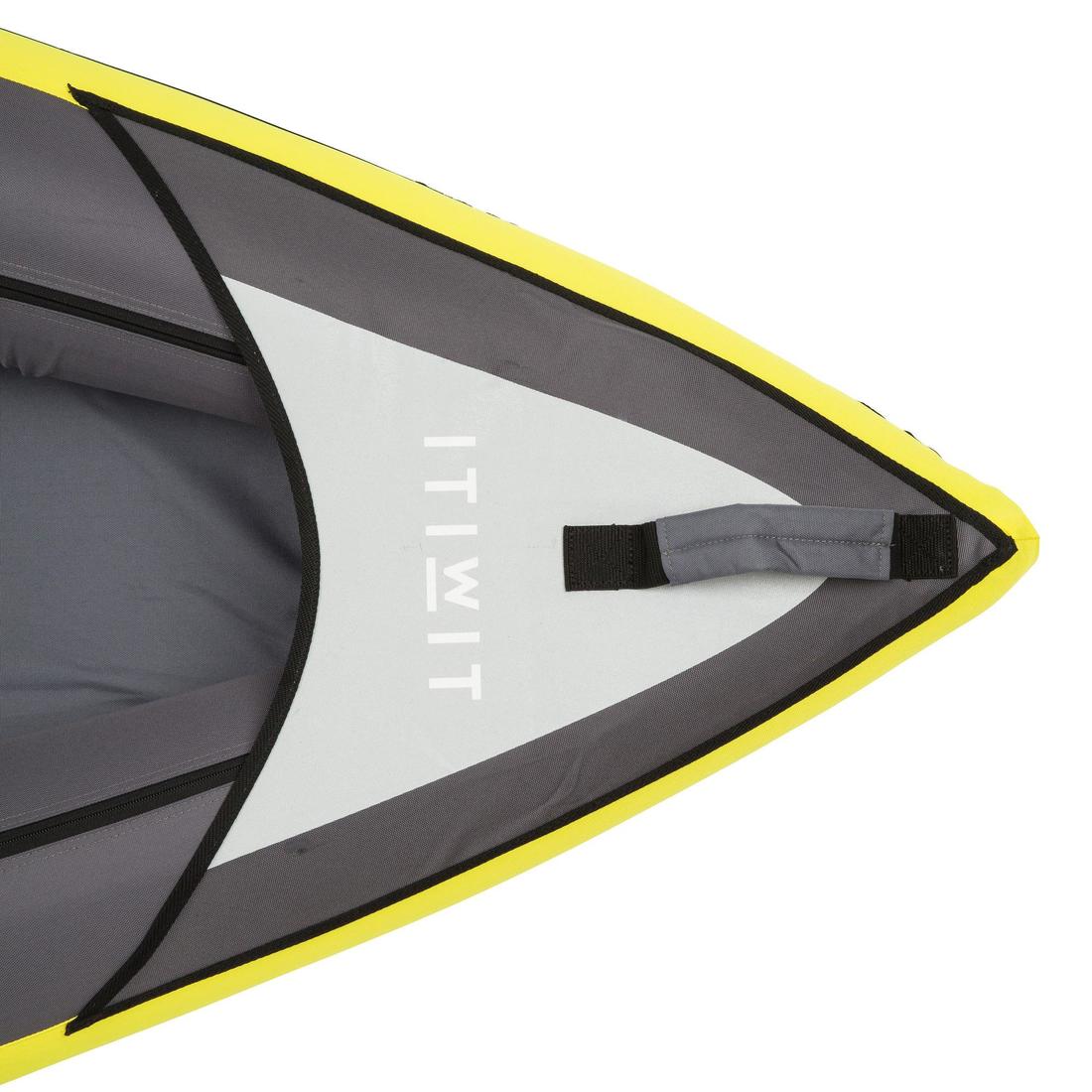INFLATABLE TOURING KAYAK 1 PLACE YELLOW - Image 10