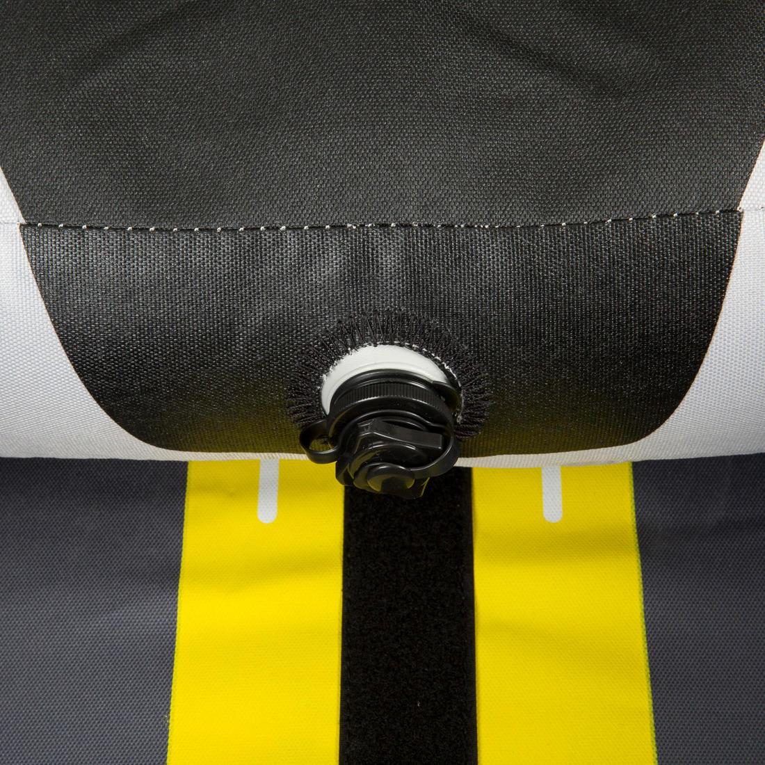 INFLATABLE TOURING KAYAK 1 PLACE YELLOW - Image 16