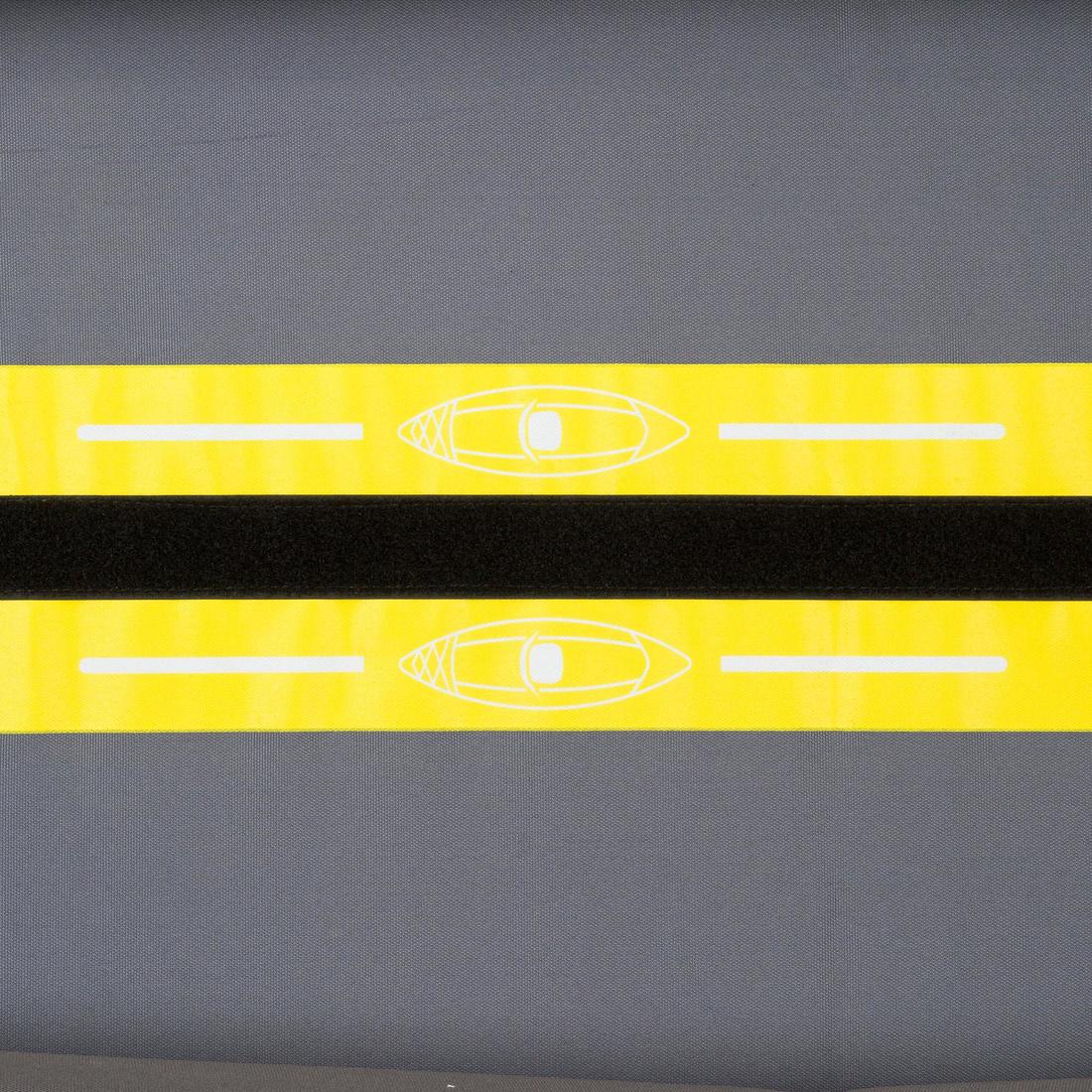 INFLATABLE TOURING KAYAK 1 PLACE YELLOW - Image 17