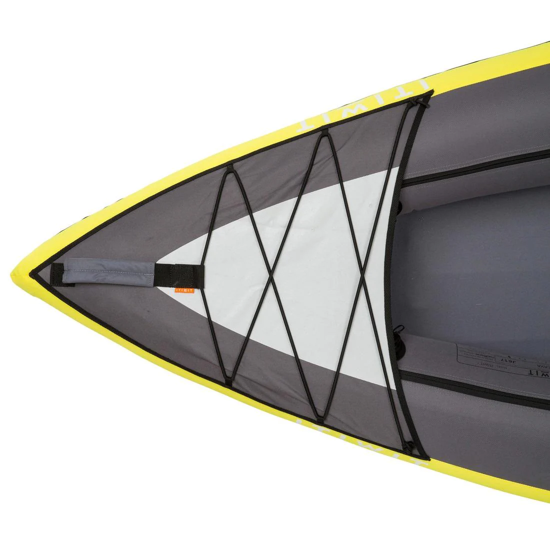 INFLATABLE TOURING KAYAK 1 PLACE YELLOW - Image 9