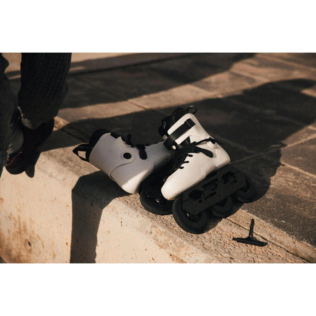 Inline skating 3 wheels FREESKATE Hardboot adult MF S 900 - Image 12