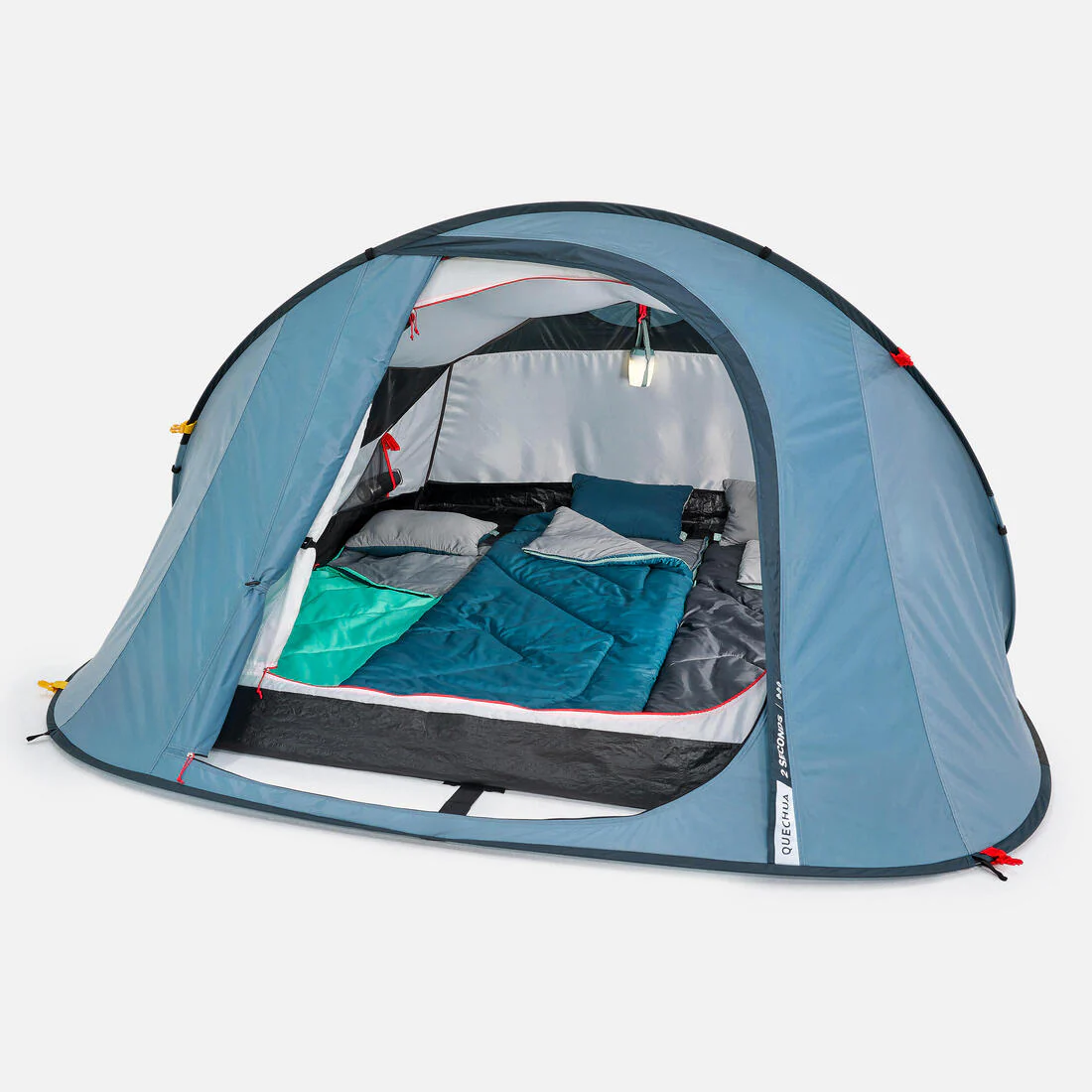 Instant 3-person camping tent, 2 Seconds - Blue - Image 6