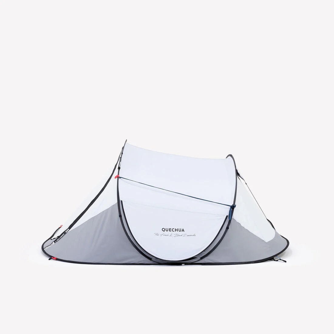 Instant 3-person camping tent, 2 Seconds Fresh & Black - Image 12