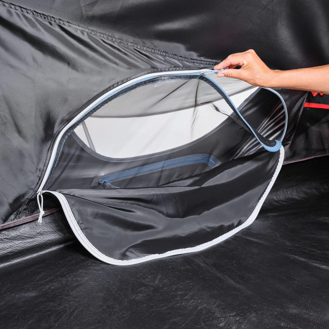 Instant 3-person camping tent, 2 Seconds Fresh & Black - Image 9